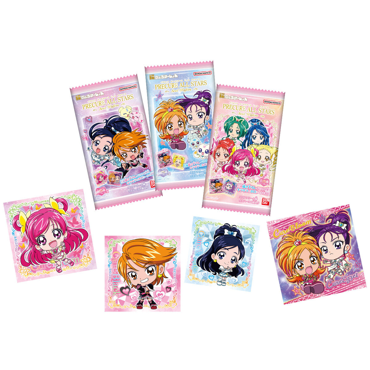 にふぉるめーしょん プリキュアオールスターズ シールウエハース2