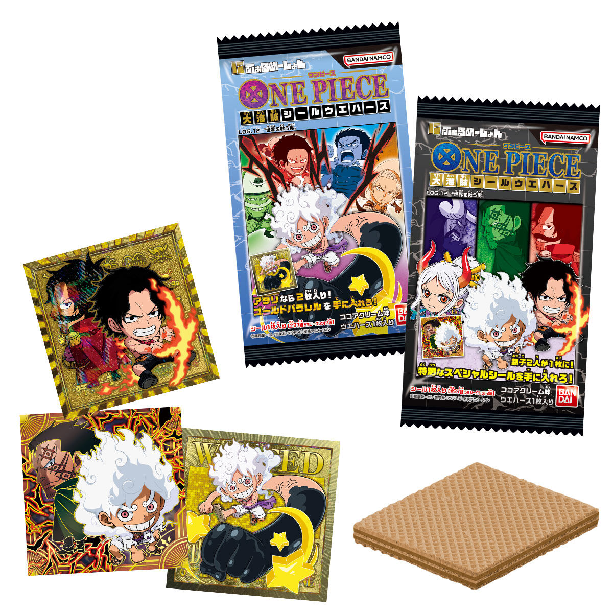 ワンピース大海賊シールウエハースLOG.12 33種まとめ売り ワンピース大海賊シールウエハースLOG.12 第12弾まとめ売り