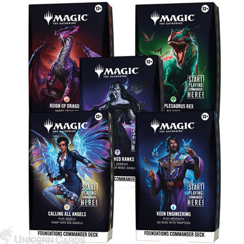 Magic: The Gathering® Reality Fracture Foundations Starter Commander deck
