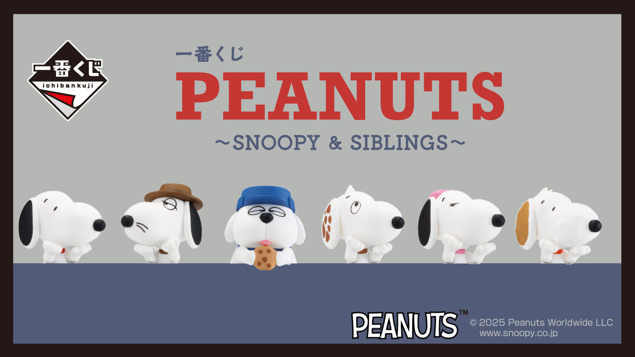 一番くじ PEANUTS ~SNOOPY & SIBLINGS~