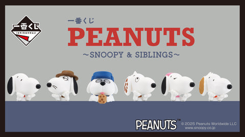 一番くじ PEANUTS ~SNOOPY & SIBLINGS~