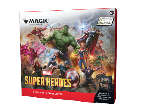 Magic: The Gathering® Marvel Super Heros HEROES UNITED Scene Box