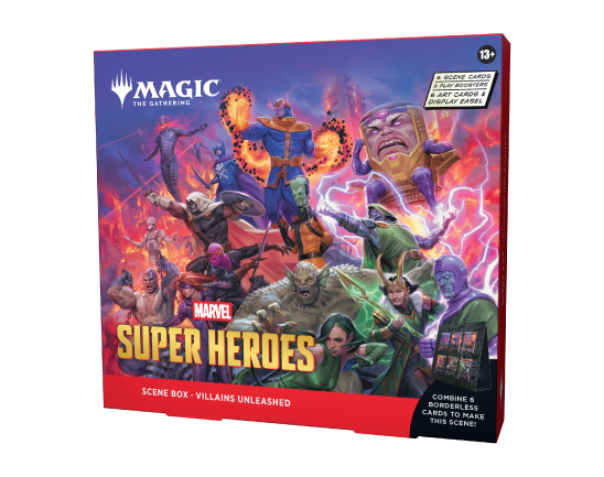 Magic: The Gathering® Marvel Super Heros VILLAINS UNLEASHED Scene Box