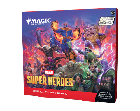 Magic: The Gathering® Marvel Super Heros VILLAINS UNLEASHED Scene Box