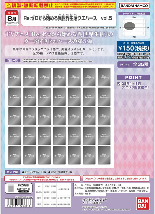 Re:ゼロから始める異世界生活 ウエハースvol.5