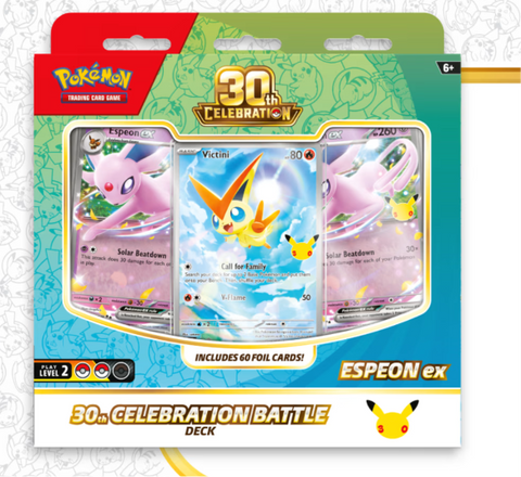 Pokémon TCG: 30th Celebration Battle Deck—Espeon ex
