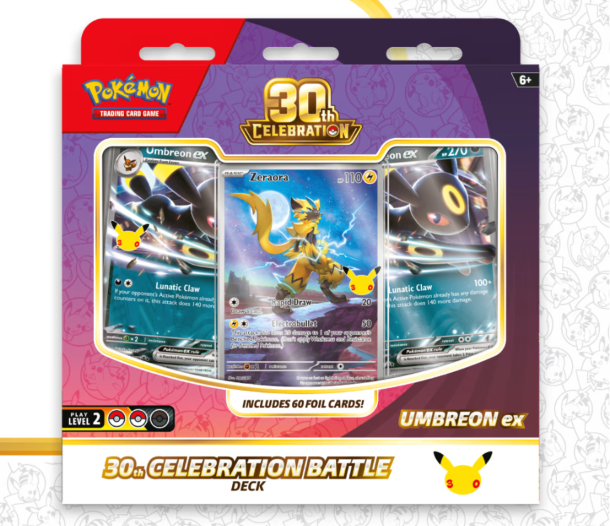 Pokémon TCG: 30th Celebration Battle Deck—Umbreon ex