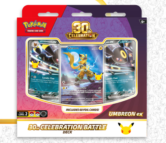 Pokémon TCG: 30th Celebration Battle Deck—Umbreon ex