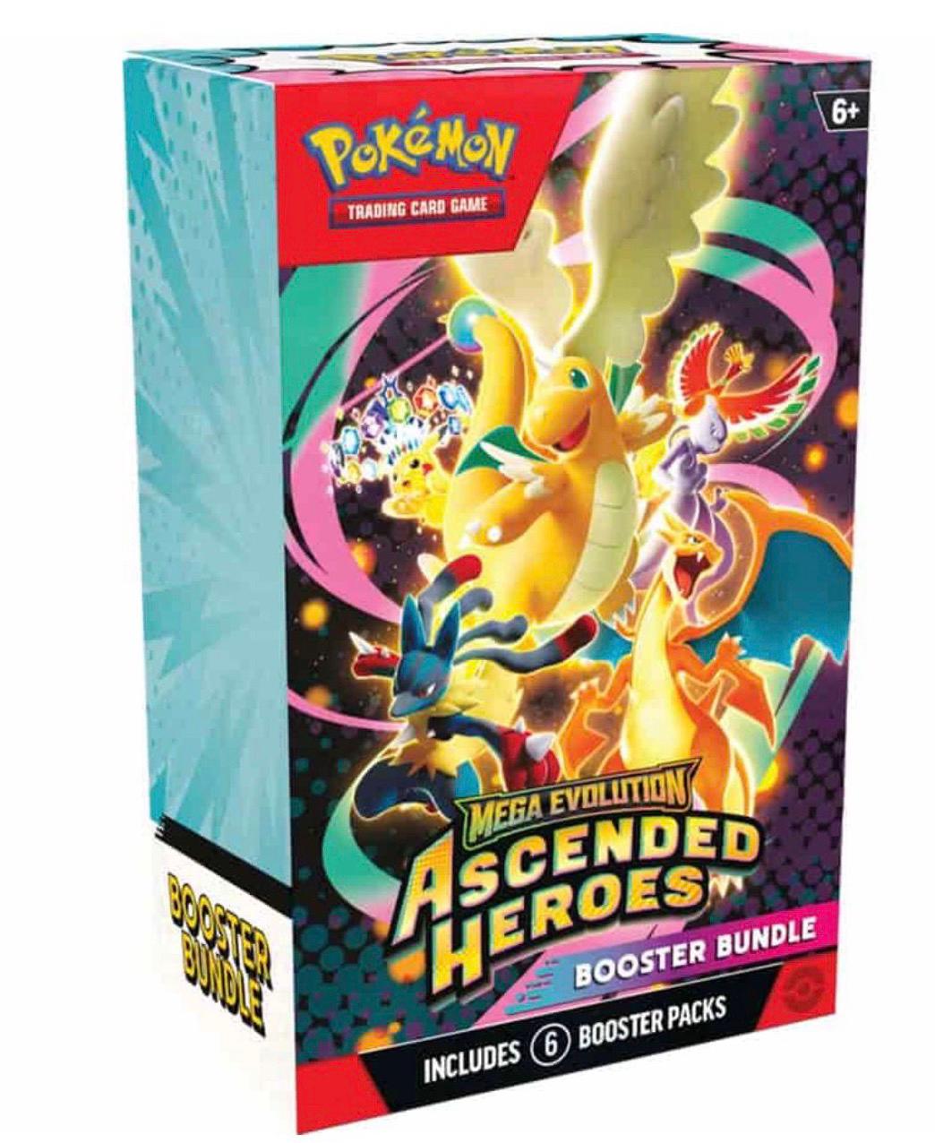 [ME02.5] Pokémon TCG: Mega Evolution - Ascended Heroes Booster Bundle
