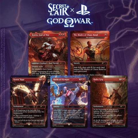 MTG Secret Lair x God of War: Greek (Non-Foil)
