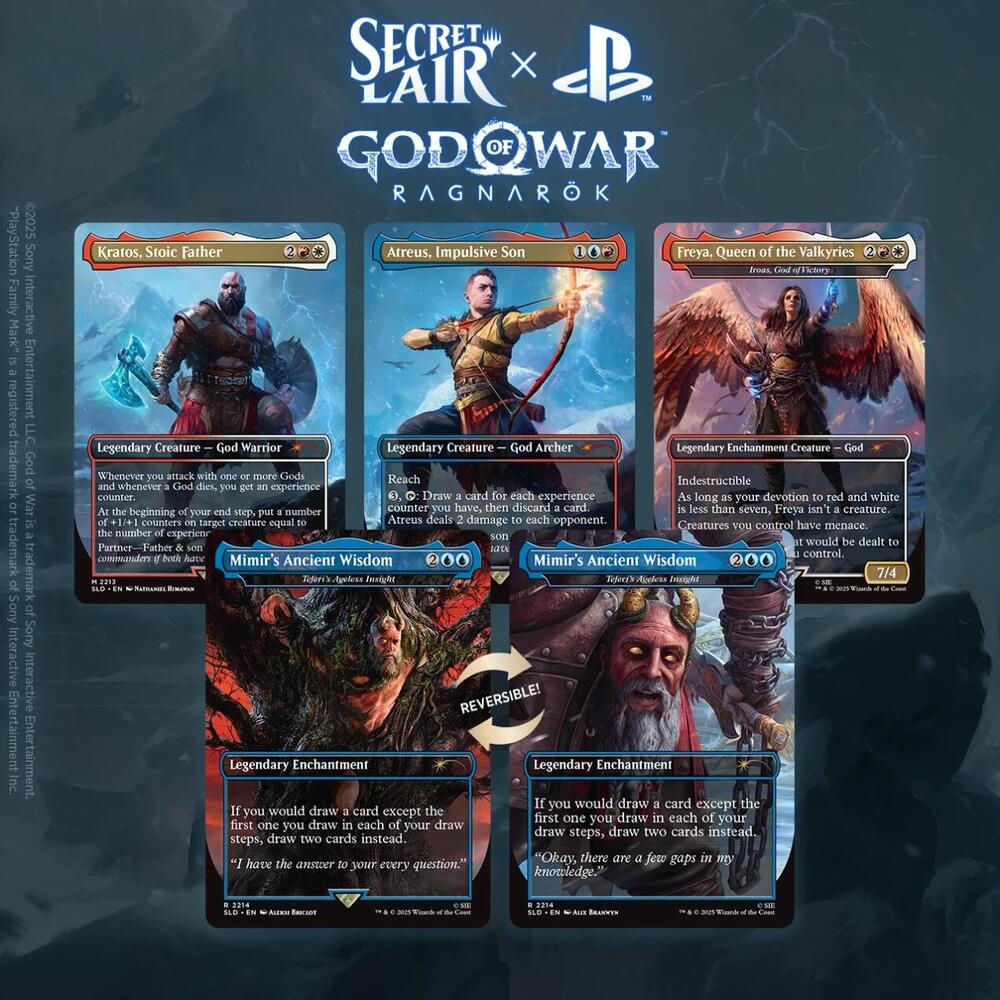 MTG Secret Lair x God of War: Norse (Non-Foil)