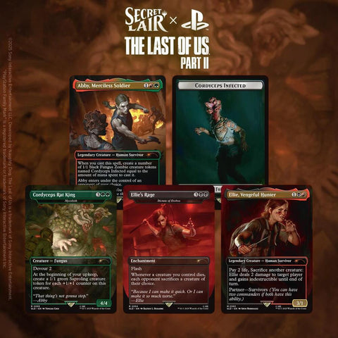 MTG Secret Lair x The Last of Us: Part II  (Non-Foil)
