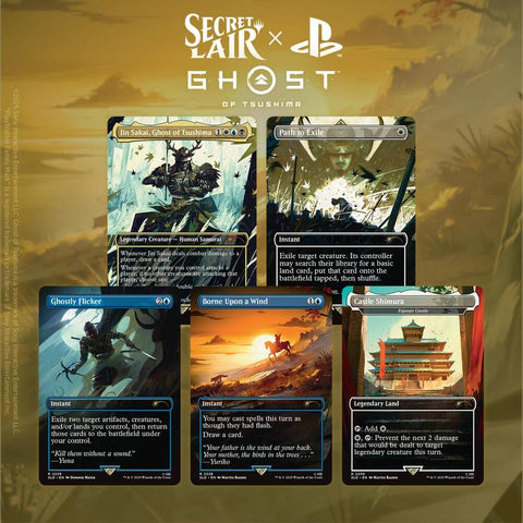 MTG Secret Lair x Ghost of Tsushima (Non-Foil)