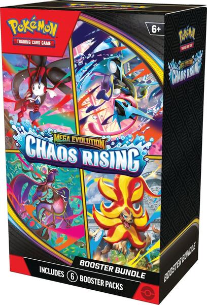 [ME04] Pokémon TCG: Mega Evolution Chaos Rising Booster Bundle