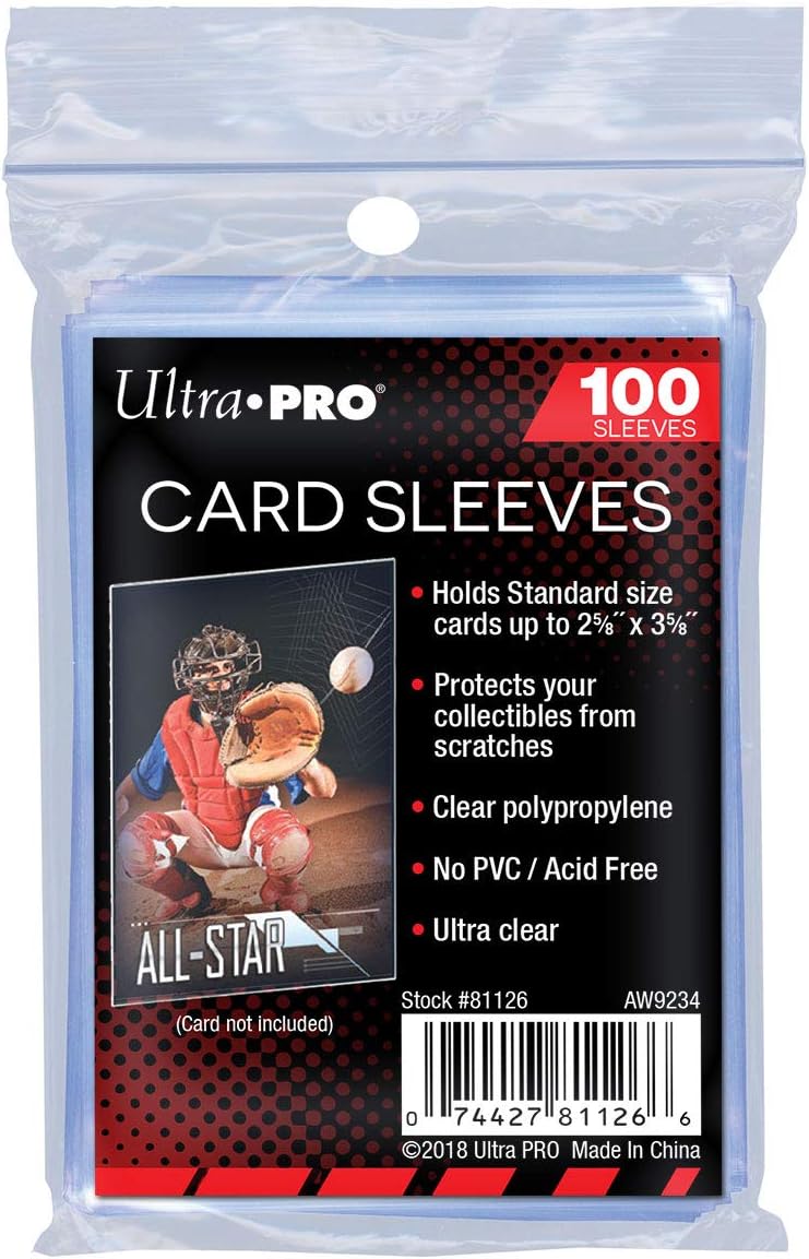 Ultra Pro 2.5" x 3.5" PENNY SLEEVES® Soft Trading Card Protectors (50包)