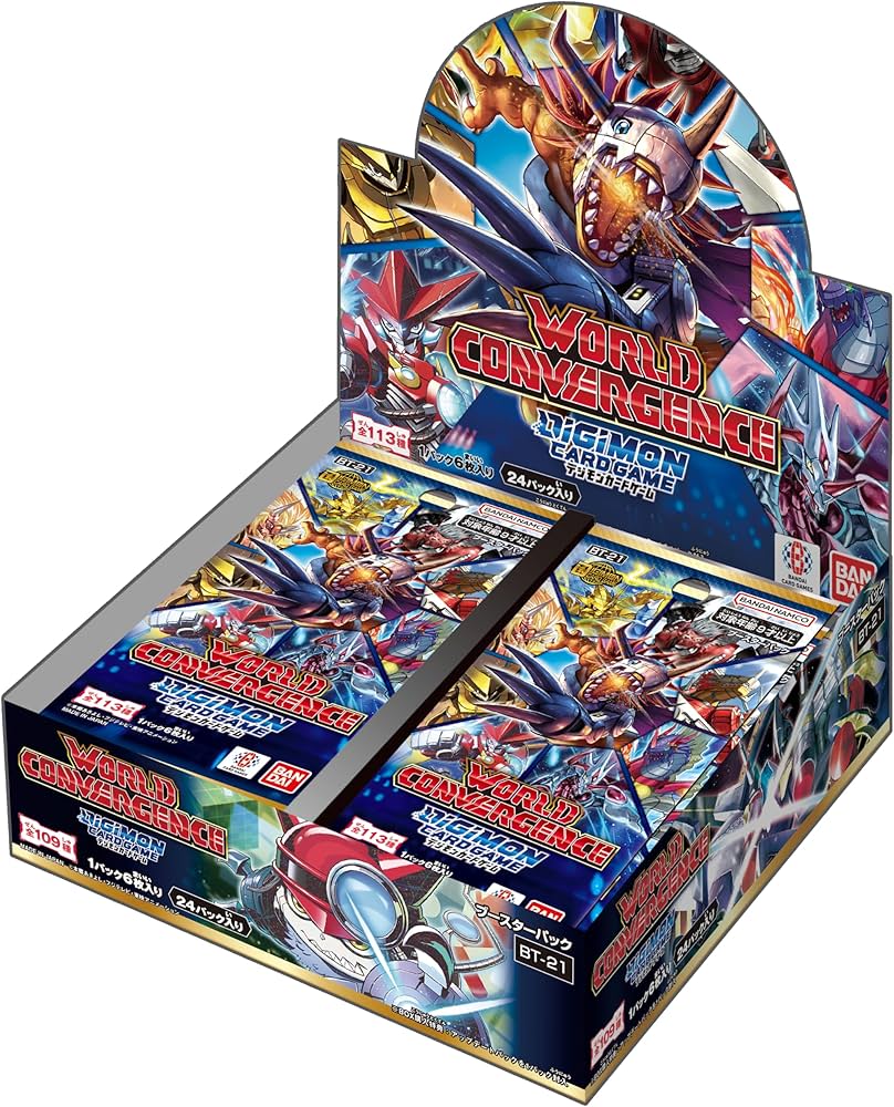 [BT-21] デジモンカードゲーム ブースター WORLD CONVERGENCE