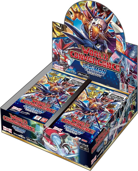 [BT-21] デジモンカードゲーム ブースター WORLD CONVERGENCE