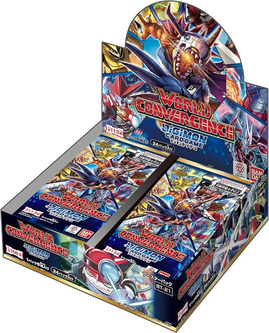 [BT-21] デジモンカードゲーム ブースター WORLD CONVERGENCE