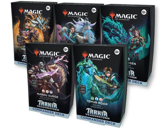 Magic: The Gathering® Tarkir: Dragonstorm Commander Decks