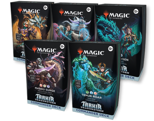 Magic: The Gathering® Tarkir: Dragonstorm Commander Decks