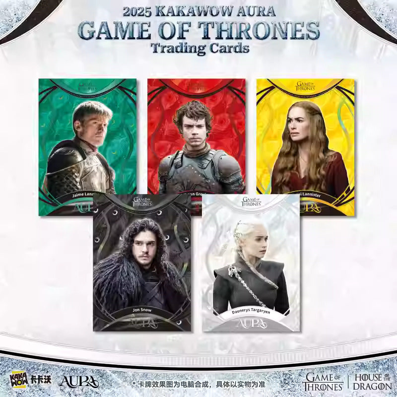 KAKAWOW - 2025 AURA 權力的遊戲官方收藏卡 (一盒)