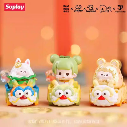 heydolls - 嘿粉兒好運龍龍小火車迷你盲袋 (一盒)