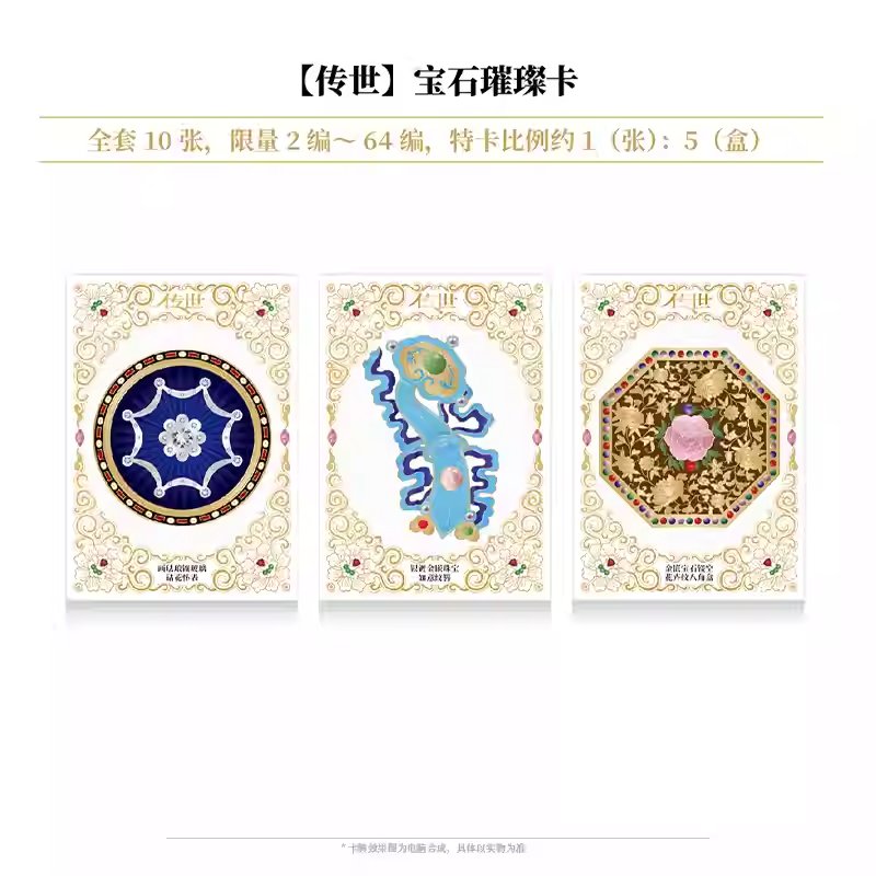 KAKAWOW - 2024傳世系列故宮經典珍藏卡 (一盒)