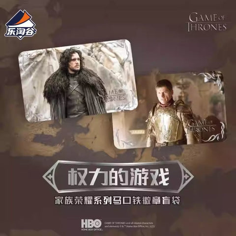 Letogoods - 權力的遊戲-家族榮耀系列馬口鐵徽章盲袋 (一箱)