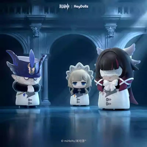 heydolls - 愚人眾執行官系列Q版盲盒盒蛋 (一盒)