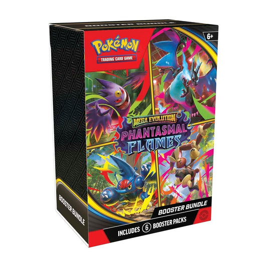 [ME02] Pokemon TCG Mega Evolution - Phantasmal Flames Booster Bundle