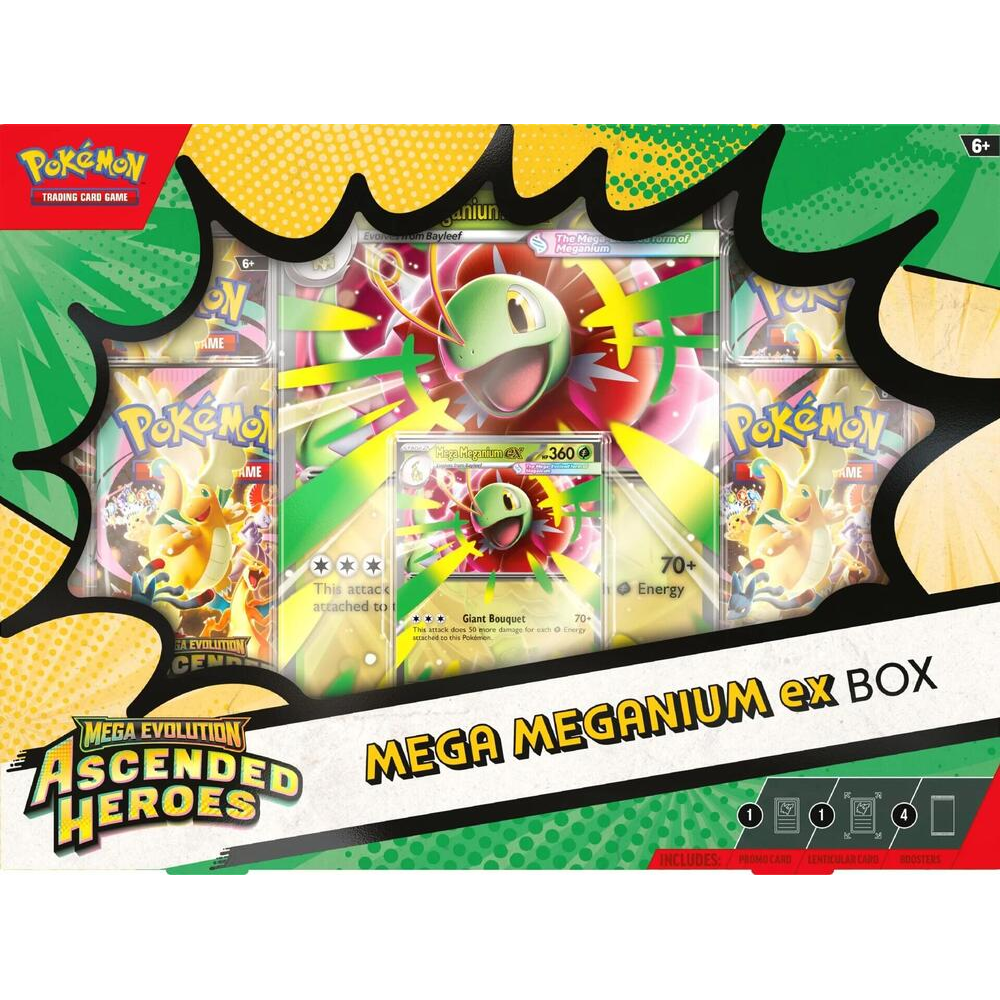 メガメガニウムex 台湾版 Mega Meganium ex Pokémon TCG: Mega Evolution - Ascended Heroes Mega Meganium Ex Box