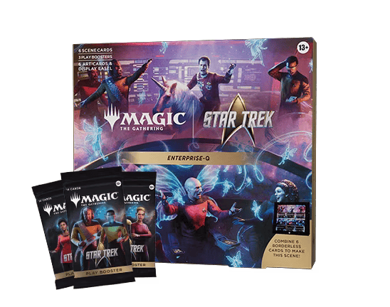 Magic: The Gathering® Star Trek™ Enterprise-Q Scene Box