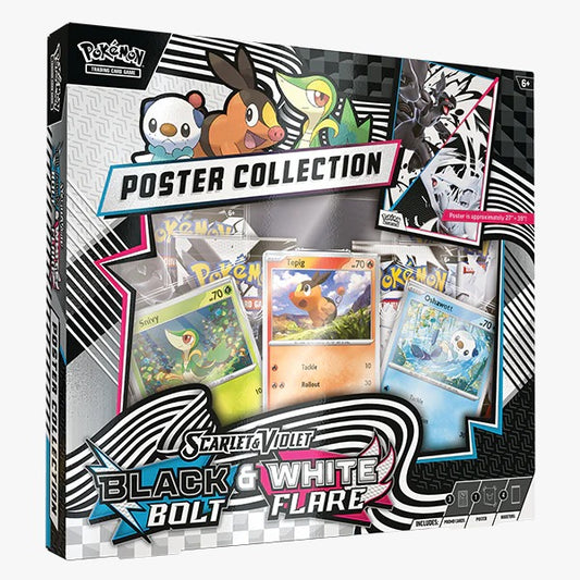 [sv10.5] Pokemon TCG Scarlet & Violet - Black Bolt & White Flare Poster Collection