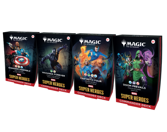 Magic: The Gathering® Marvel Super Heros Commander Decks
