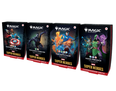 Magic: The Gathering® Marvel Super Heros Commander Decks