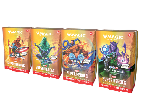 Magic: The Gathering® Marvel Super Heros Collector's Edition Commander Decks