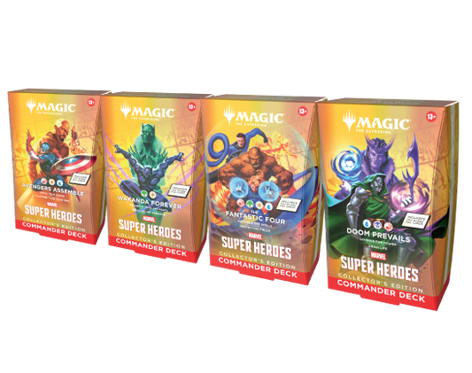 Magic: The Gathering® Marvel Super Heros Collector's Edition Commander Decks