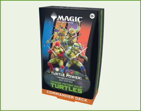 Magic: The Gathering® teenage mutant ninja turtles Commander Deck