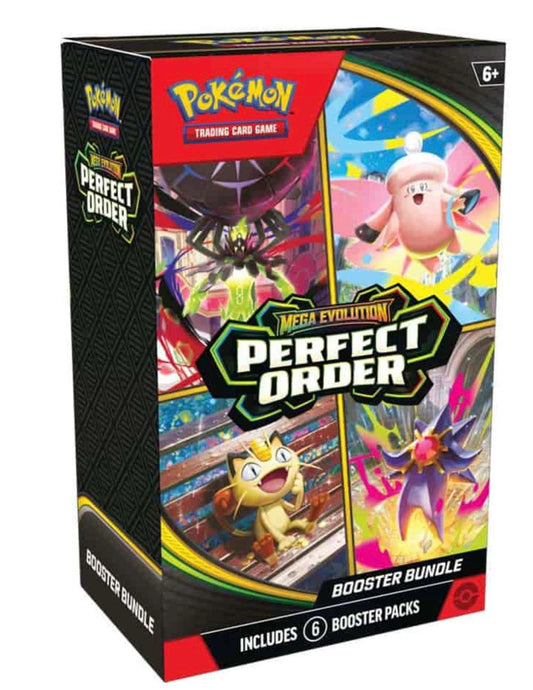 [M3] Pokémon TCG: Mega Evolution-Perfect Order Booster Bundle