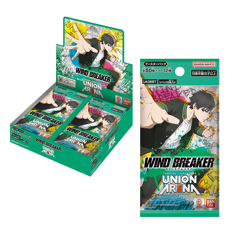 [UA38BT] UNION ARENA ブースターパック WIND BREAKER