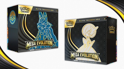 [ME01] Pokemon TCG Mega Evolution Elite Trainer Box Mega Lucario & Mega Gardevoir
