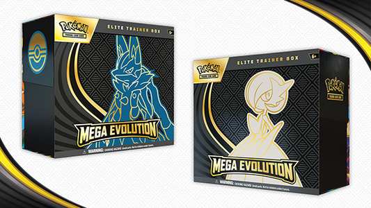 [ME01] Pokemon TCG Mega Evolution Elite Trainer Box Mega Lucario & Mega Gardevoir
