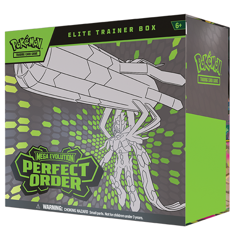 [M3] Pokémon TCG: Mega Evolution-Perfect Order Elite Trainer Box