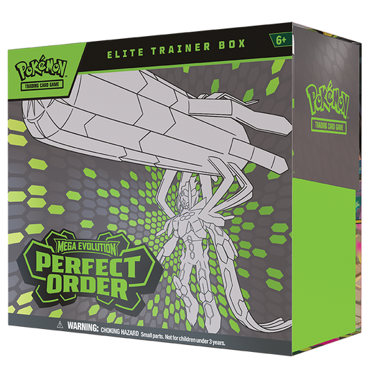 [M3] Pokémon TCG: Mega Evolution-Perfect Order Elite Trainer Box