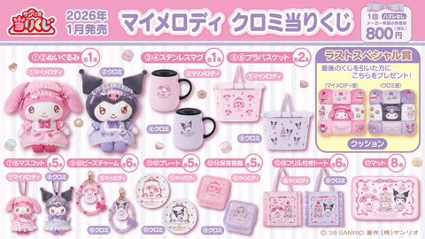 マイメロディ クロミ当りくじ