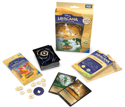 ディズニーロルカナTCG 構築済みデッキ インクランド探訪 アンバー・エメラルド