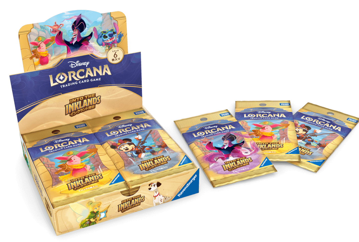 ディズニーロルカナTCG ブースターパック インクランド探訪